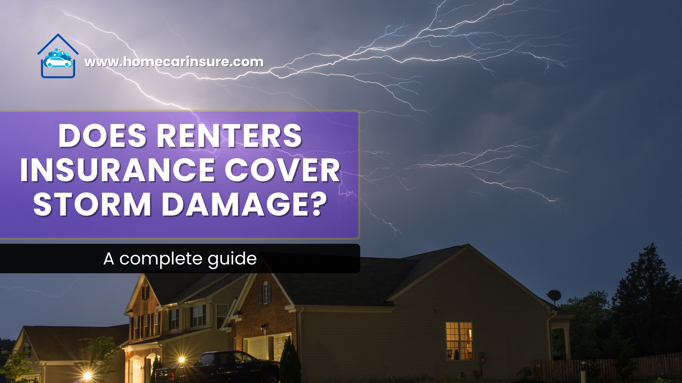 does renters insurance cover storm damage